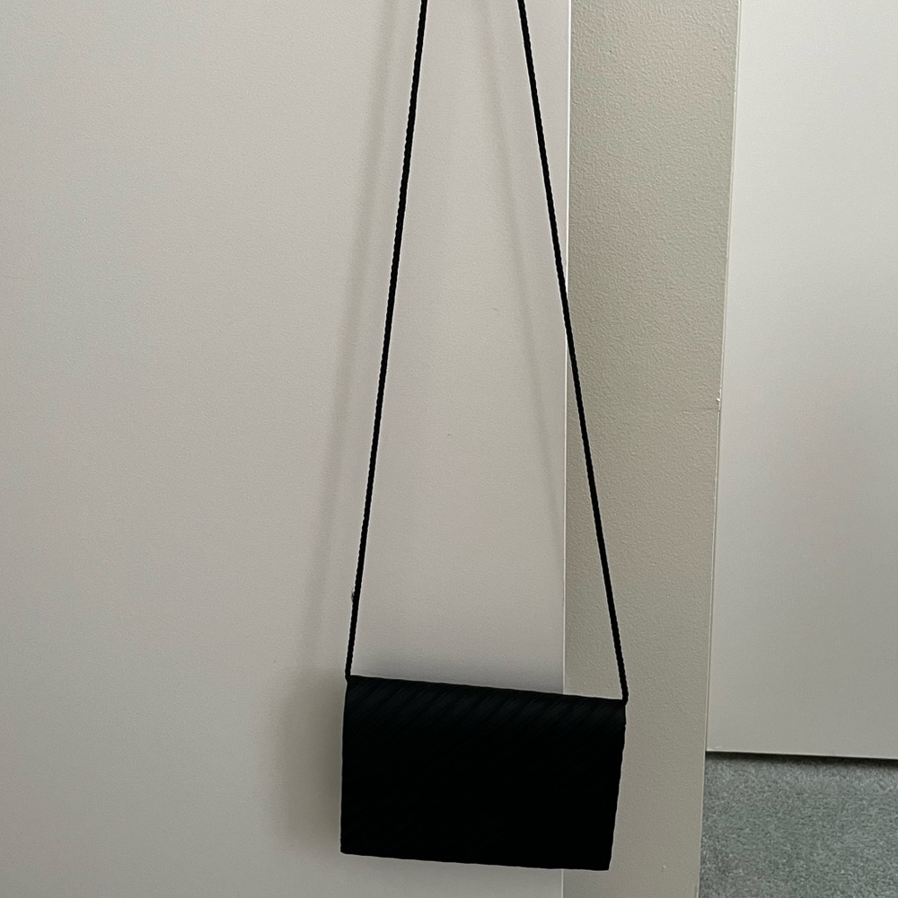 La Regale Elegant Black Evening Bag